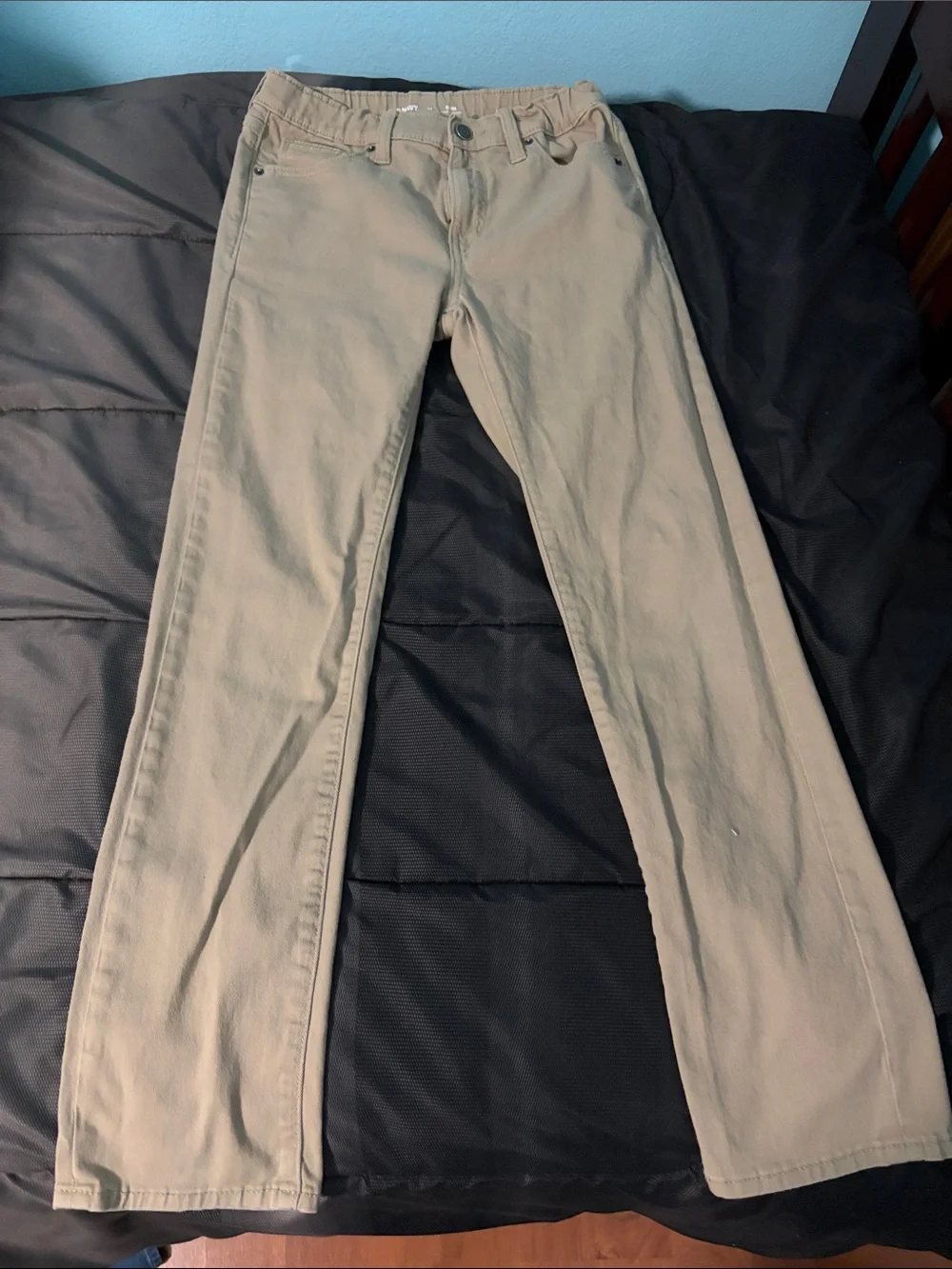 Boys Old Navy Slim 360 Stretch Khaki pants